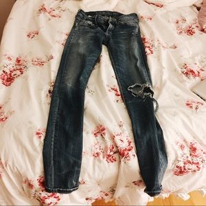 Citizen of humanity mid rise jeans